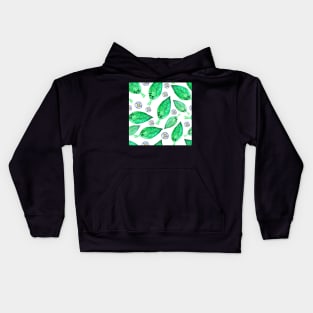 leaf, leaves, most leafy Kids Hoodie